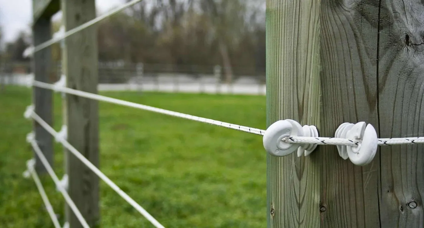 Custom electric fence installation